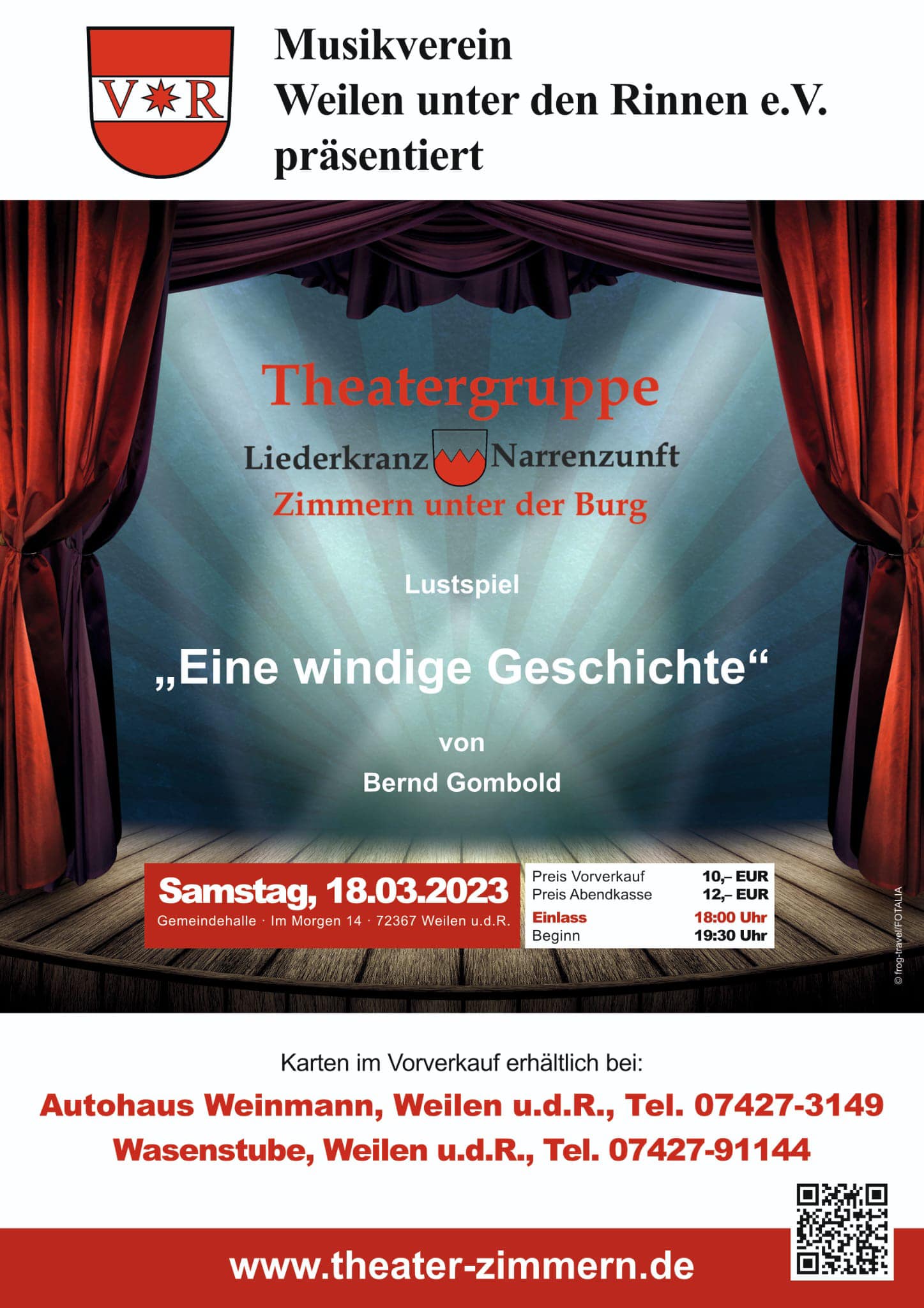 Theateraufführung 2023 in Weilen u.d.R.
